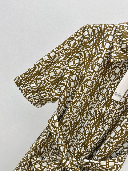Max 25ss print dress