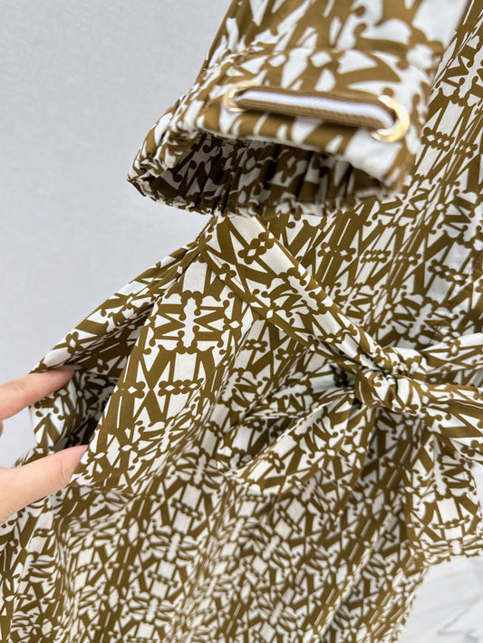 Max 25ss print dress