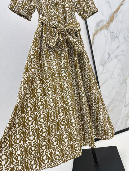 Max 25ss print dress