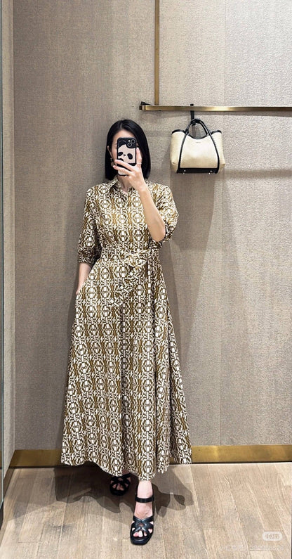 Max 25ss print dress