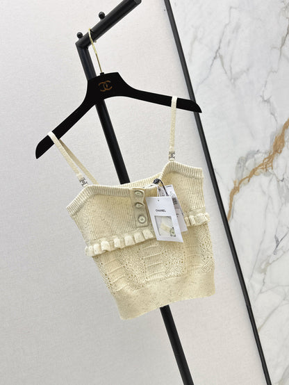 Chan 25ss knit camisole