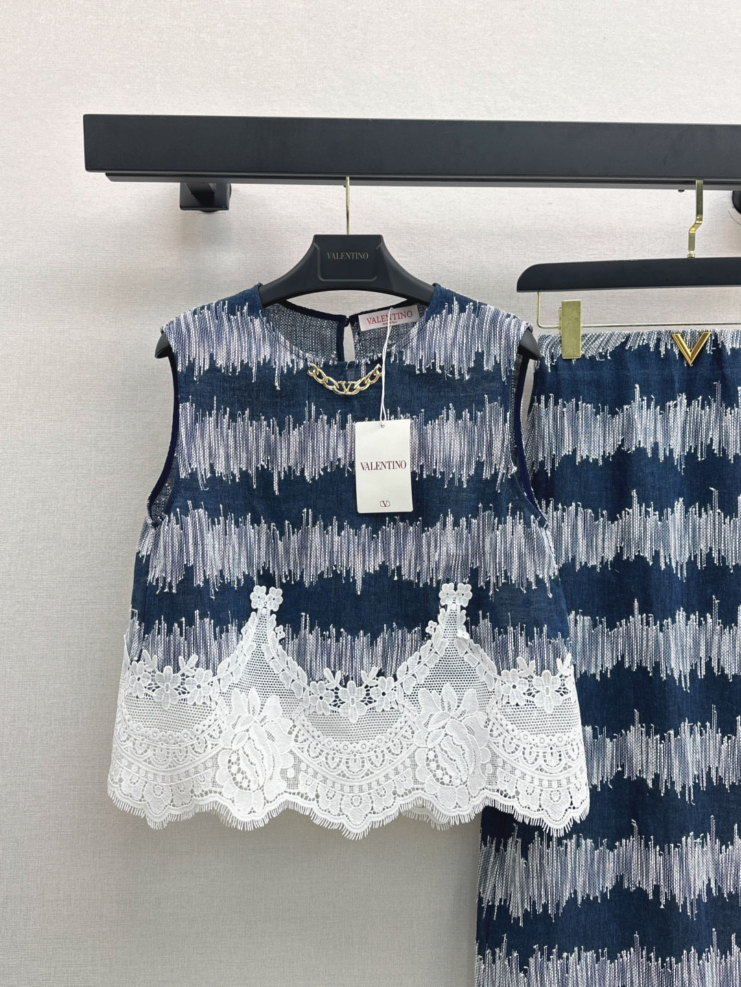 Valen 25ss jacquard suit