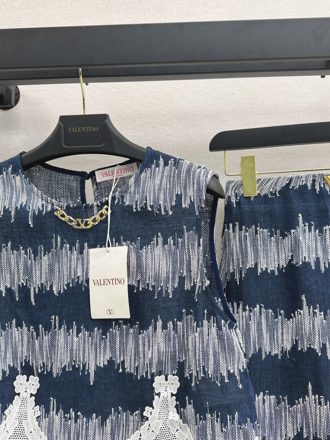 Valen 25ss jacquard suit