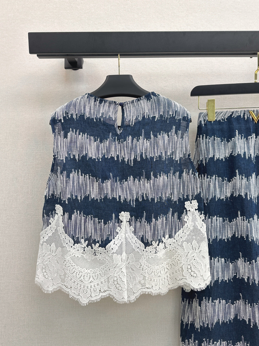 Valen 25ss jacquard suit