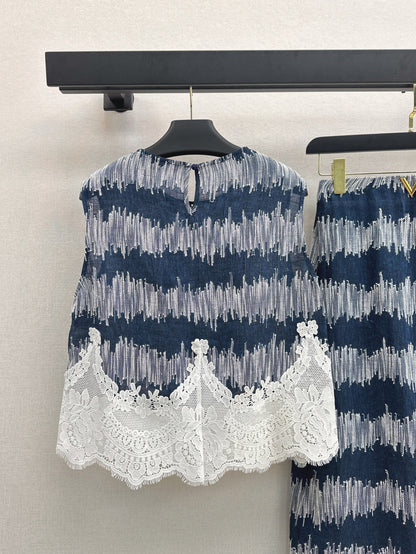 Valen 25ss jacquard suit