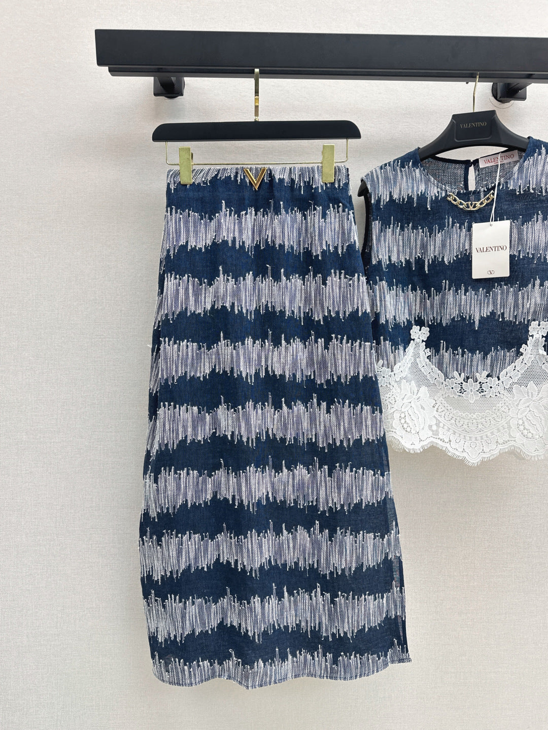Valen 25ss jacquard suit