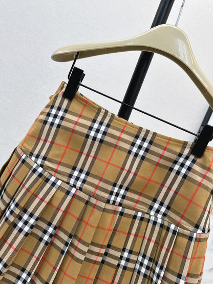 Bur 25fw pleated skirt