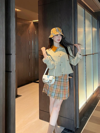 Bur 25fw pleated skirt