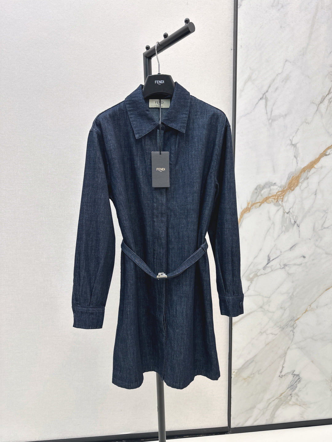 Fend 25fw denim dress