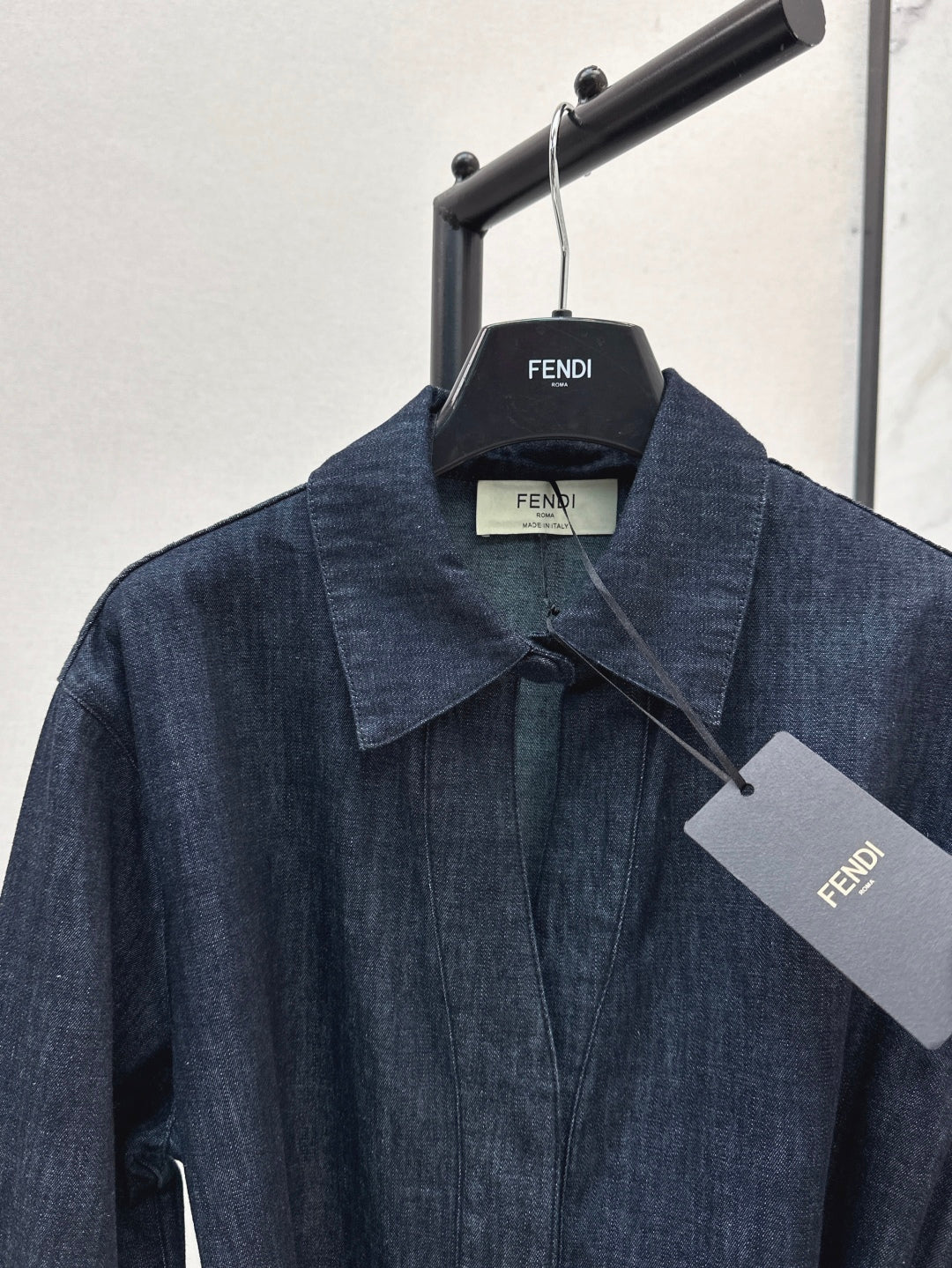 Fend 25fw denim dress