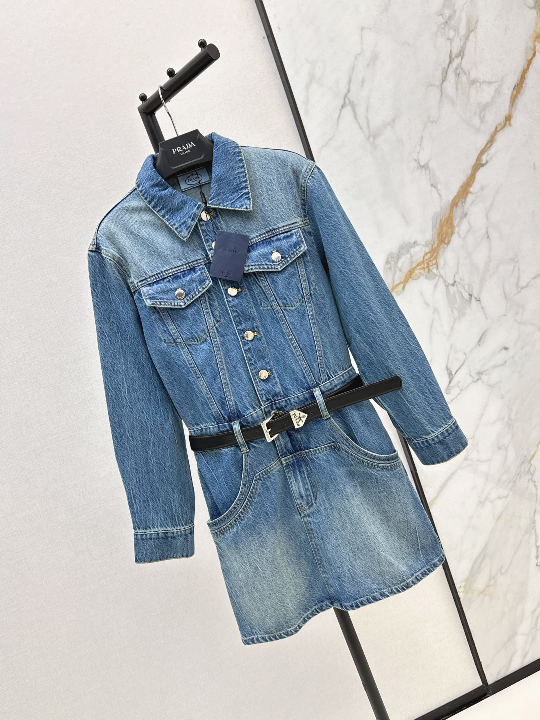 Pra 25fw denim dress