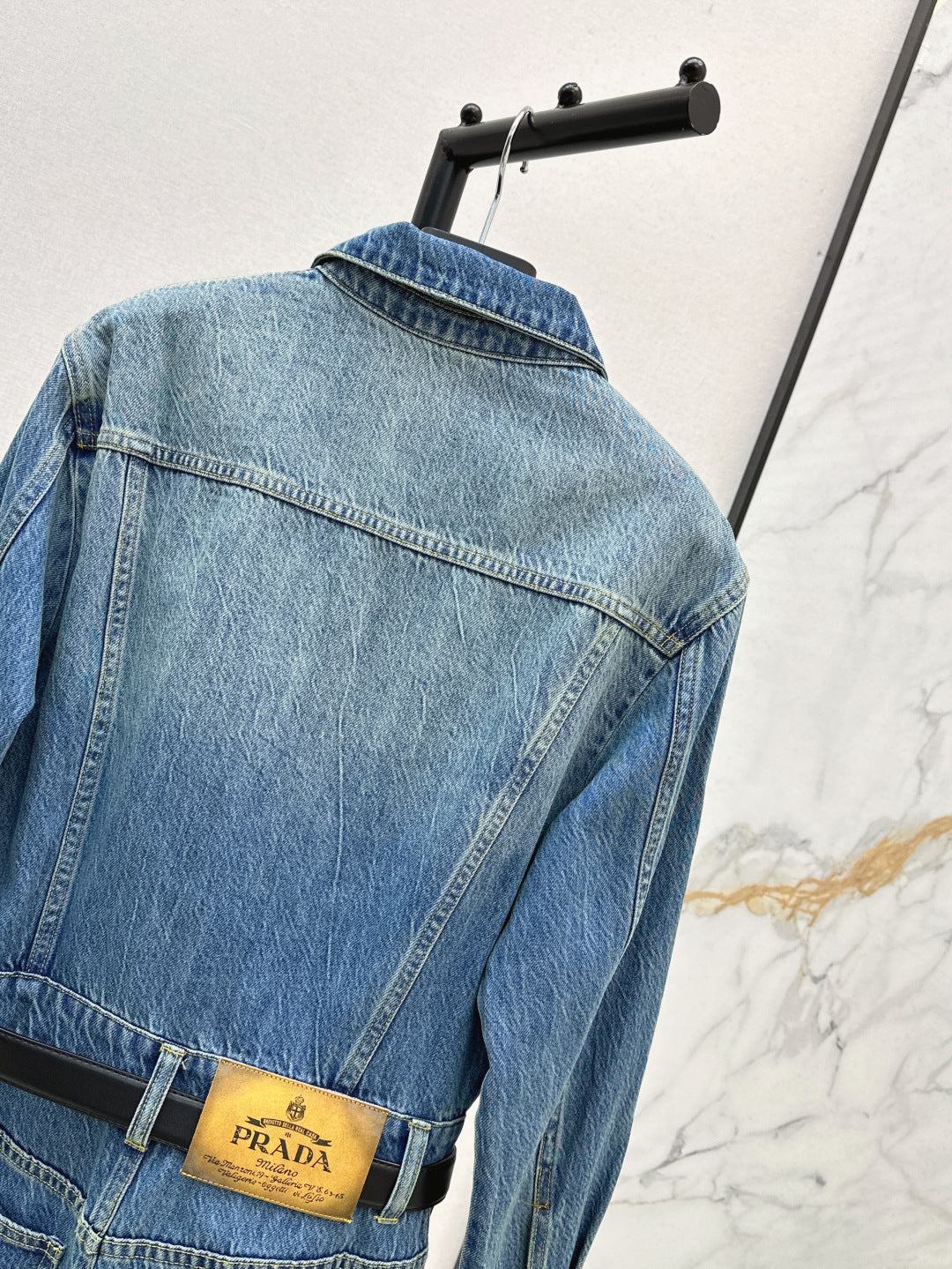 Pra 25fw denim dress