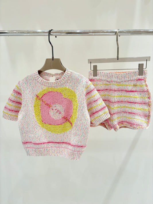 Chan 24ss knit suit