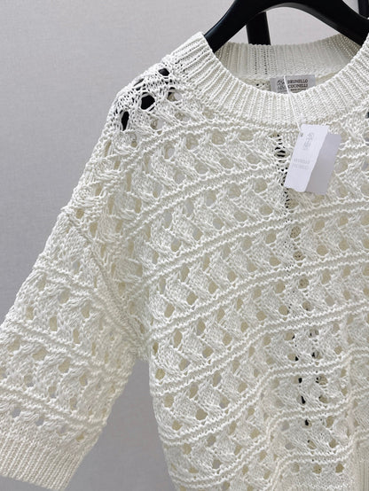 Brun 25fw hollow shirt