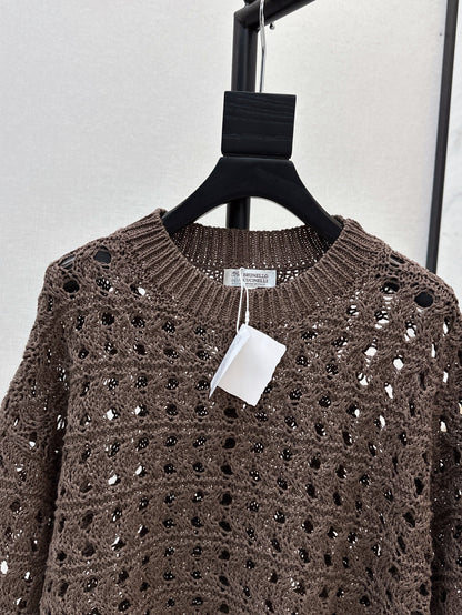 Brun 25fw hollow shirt