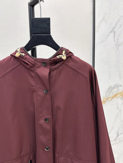 Brun 25fw hooded coat