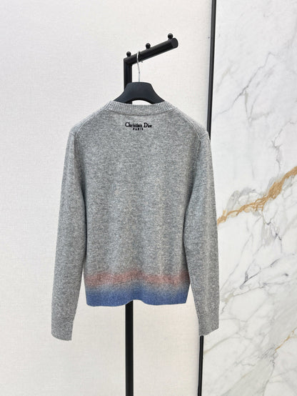 CD 25FW embroidered sweater