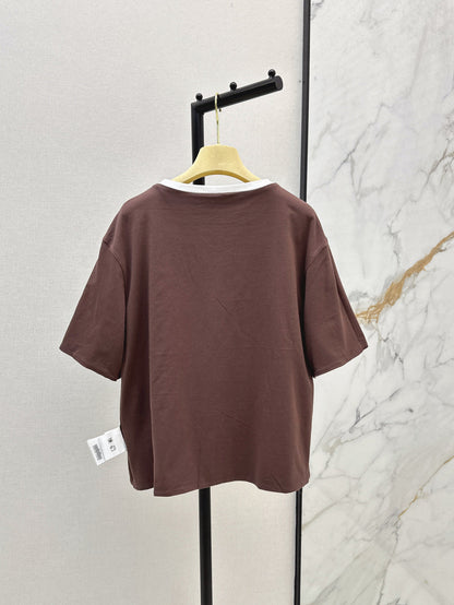 Miu 25fw reversible t-shirt