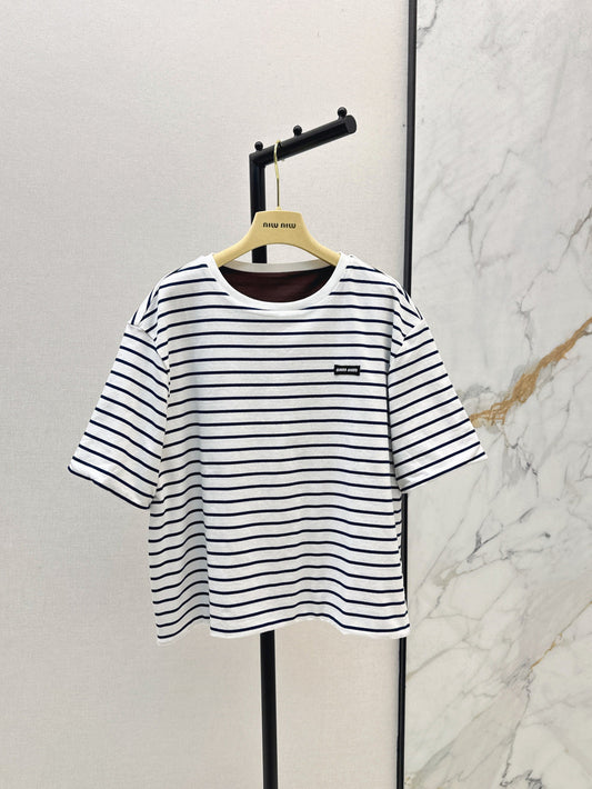 Miu 25fw reversible t-shirt
