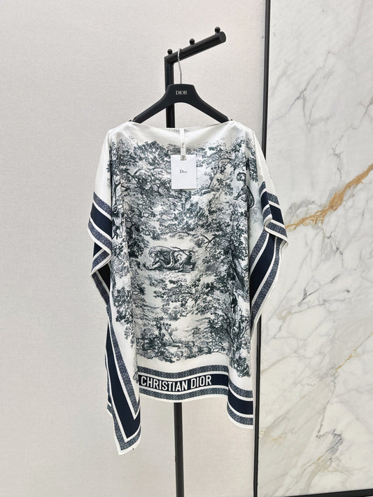 CD 25fw silk dress