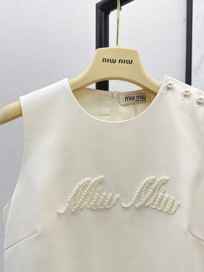 Miu 25ss sleeveless dress