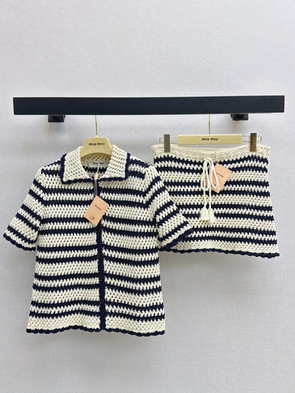 Miu 25fw knit suit