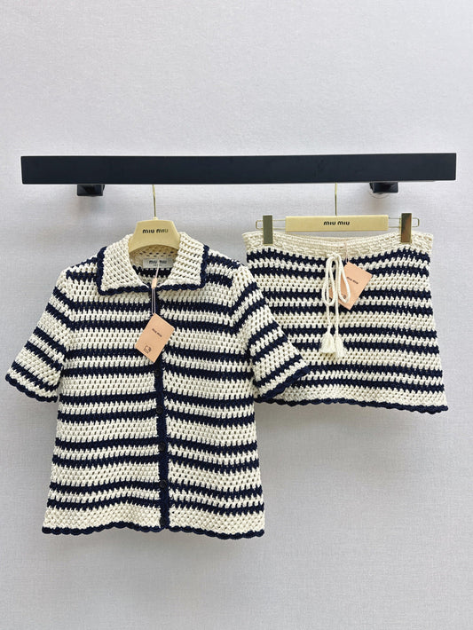 Miu 25fw knit suit