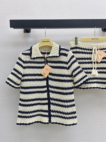 Miu 25fw knit suit
