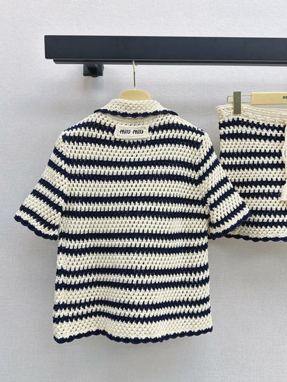 Miu 25fw knit suit