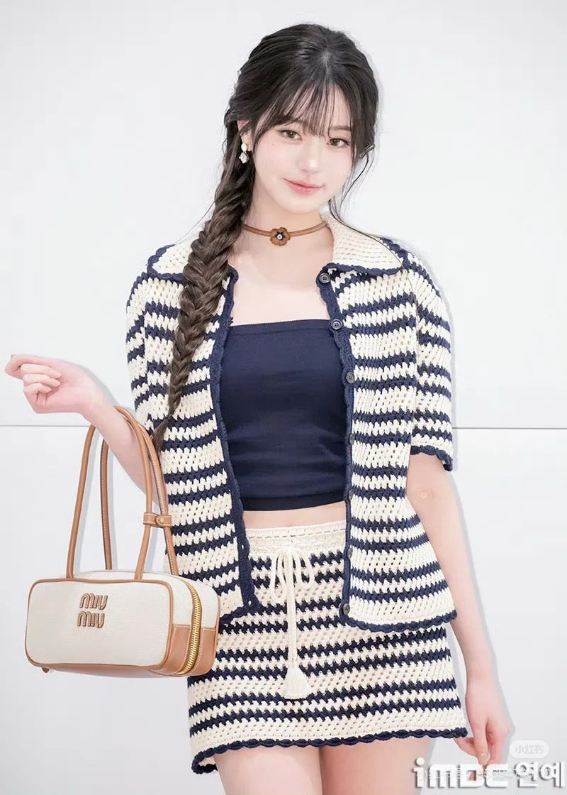 Miu 25fw knit suit