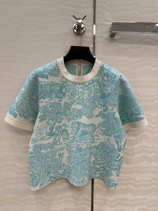 CD 25ss miss D knit shirt