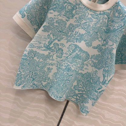 CD 25ss miss D knit shirt