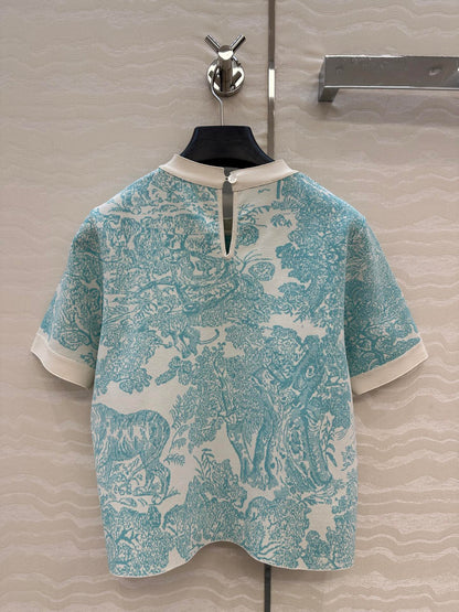 CD 25ss miss D knit shirt