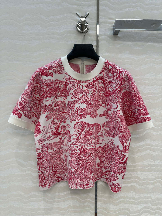 CD 25ss miss D knit shirt