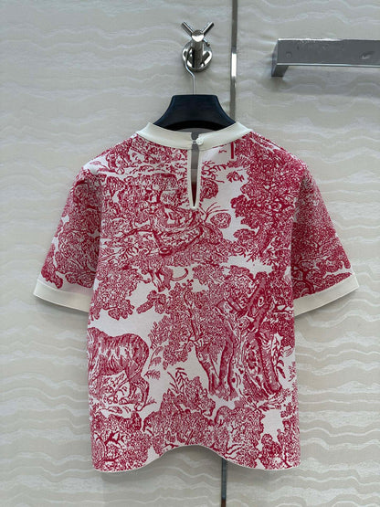 CD 25ss miss D knit shirt