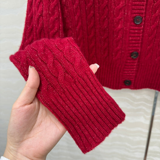 Brun 25fw cashmere cardigan