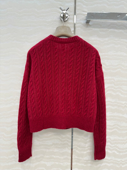 Brun 25fw cashmere cardigan