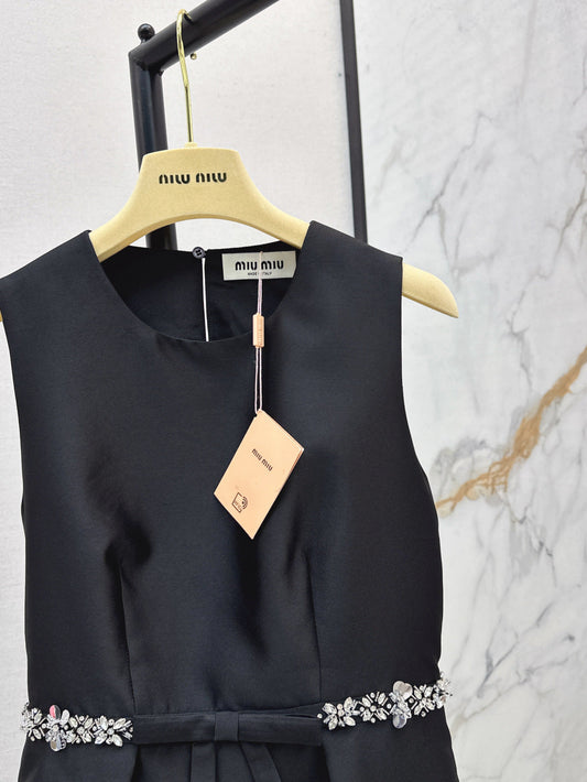 Miu 25ss beaded dress