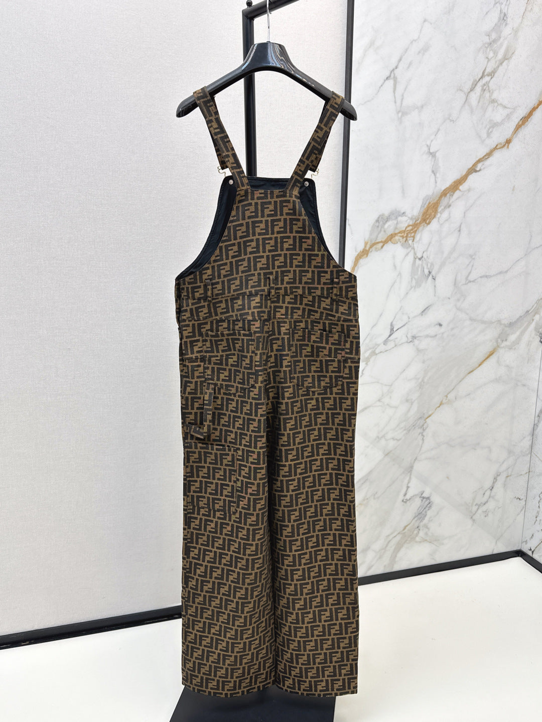 Fend 25ss jacquard jumpsuit