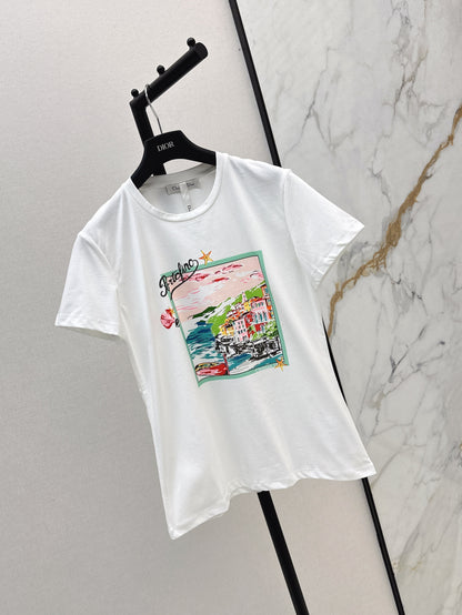 CD 25ss printed t-shirt