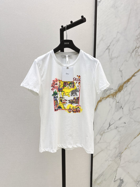 CD 25ss printed t-shirt