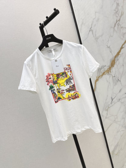 CD 25ss printed t-shirt