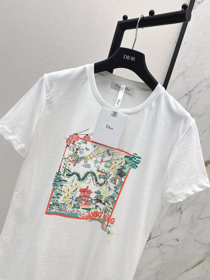 CD 25ss printed t-shirt