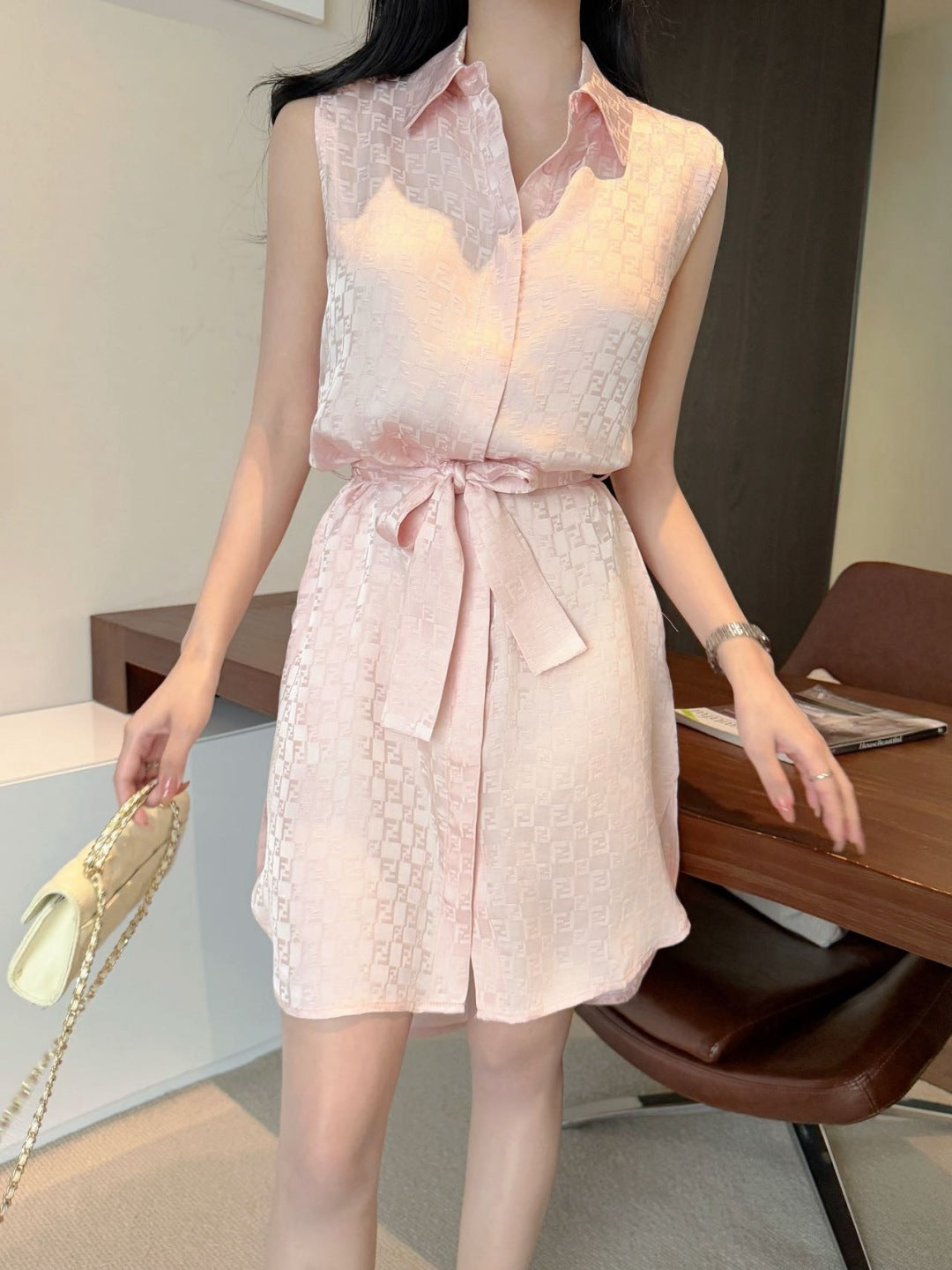 Fend 25ss sleeveless dress