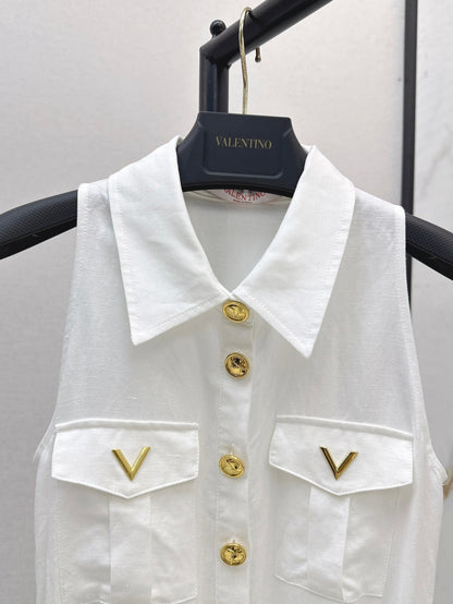 Valen 25ss sleeveless dress