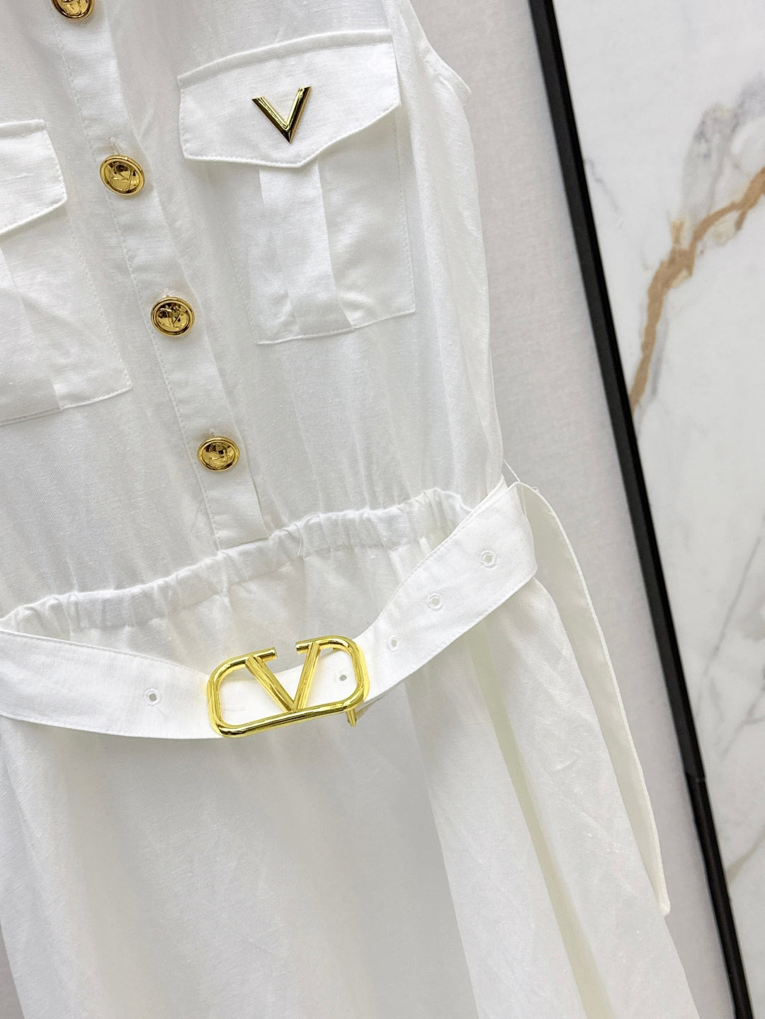 Valen 25ss sleeveless dress