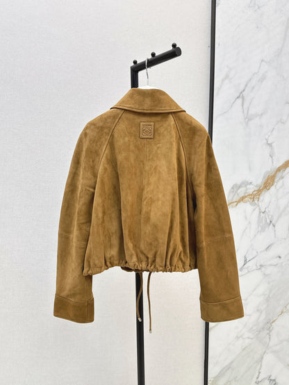 Loe 25fw suede jacket