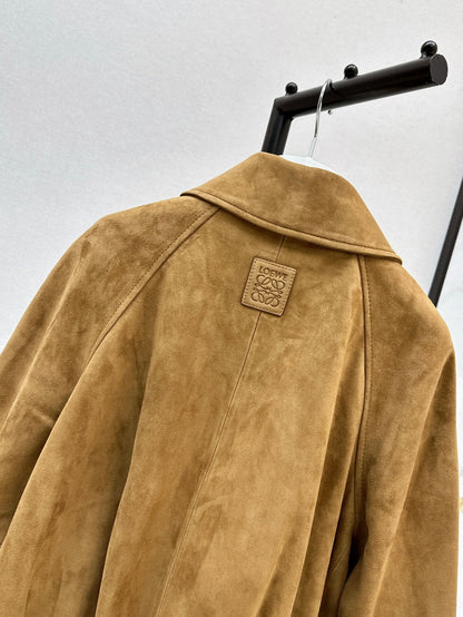 Loe 25fw suede jacket