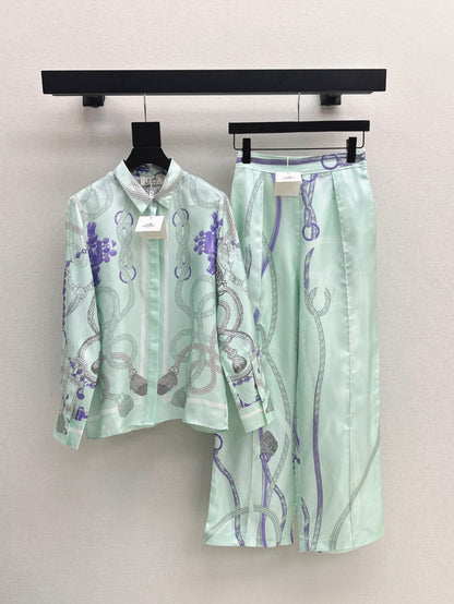 Herm 25fw Silk shirt