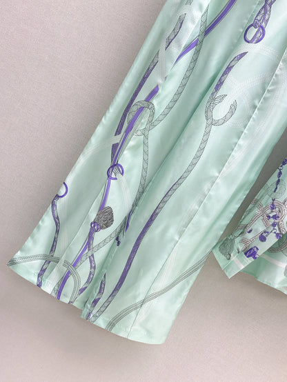 Herm 25fw silk pants